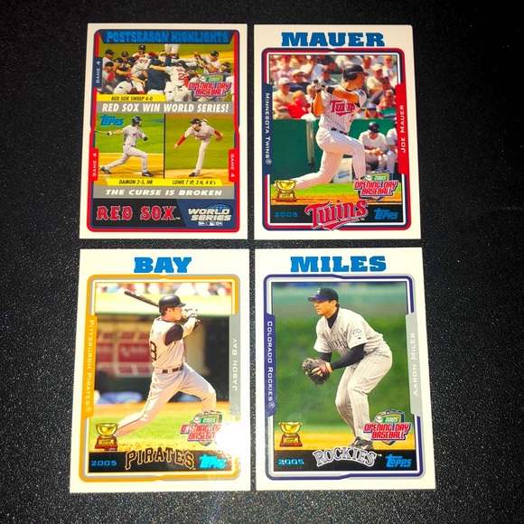 ⚾️ Topps Opening Day Baseball Lot - 100 Cards ⚾️ - Picture 7 of 9